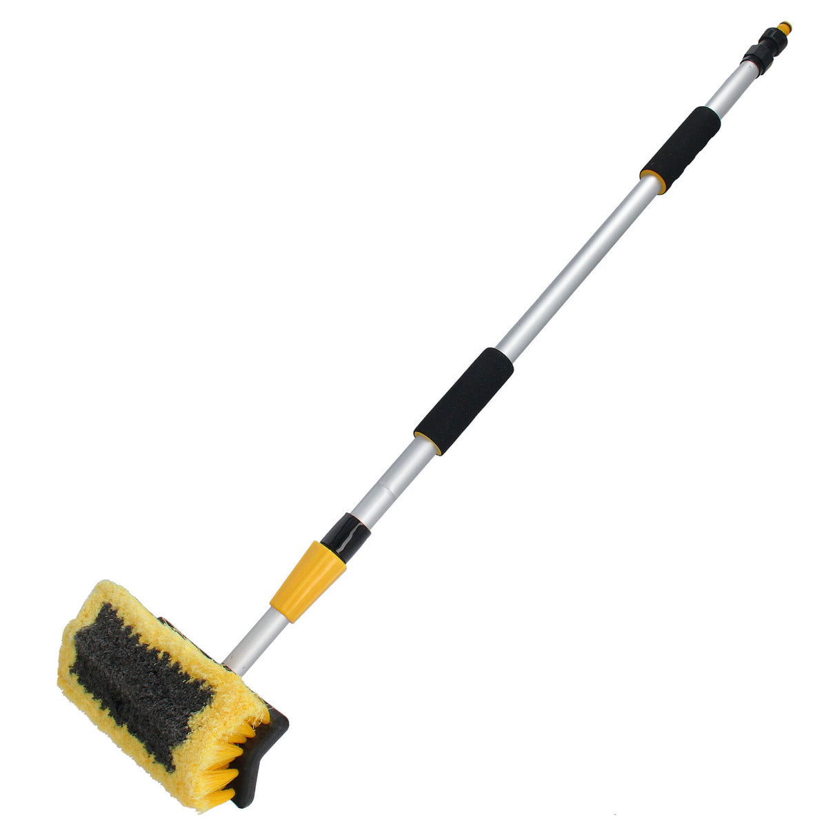 Spazzola per autolavaggio Spazzola per lavaggio Telescopio ALU 110-175cm Lunghezza per la cura dell'auto, camion e veicoli