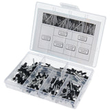 Set assortimento rivetti ciechi 2.4 3.0 3.2 4.0 rivetti a testa piatta in alluminio/acciaio 120 pz