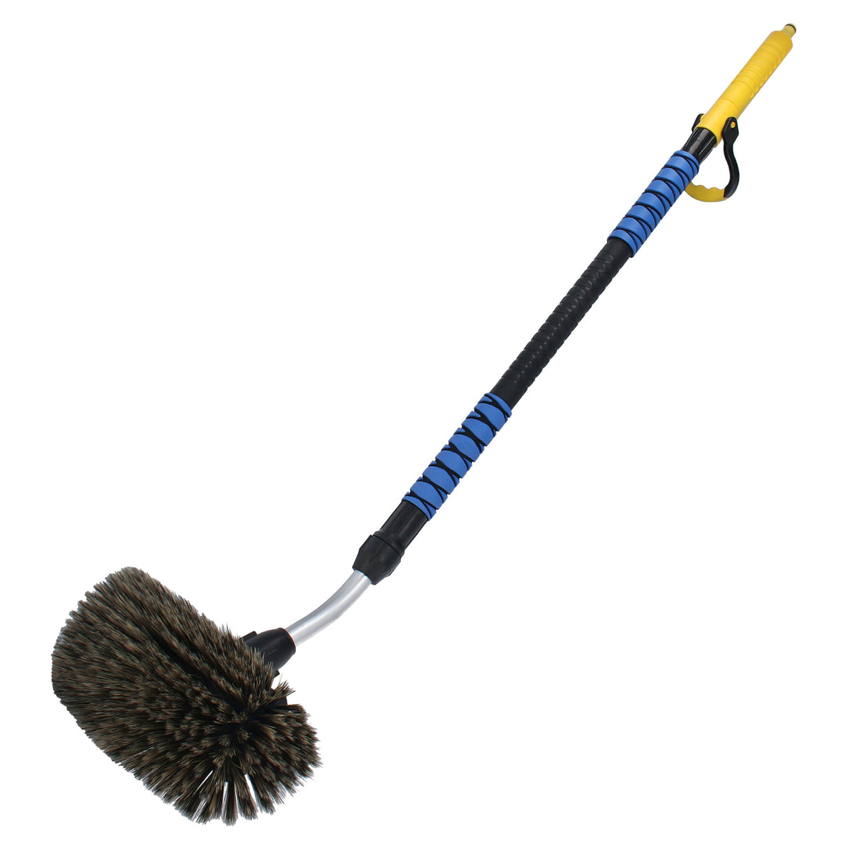 Spazzola telescopica per autolavaggio Spazzola per lavaggio con contenitore per shampoo 115 - 175 cm Autocarro