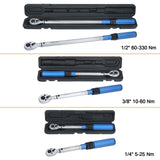 Chiave dinamometrica GEPCO 5-330 Nm 1/2" 3/8" 1/4" diverse varianti chiave dinamometrica