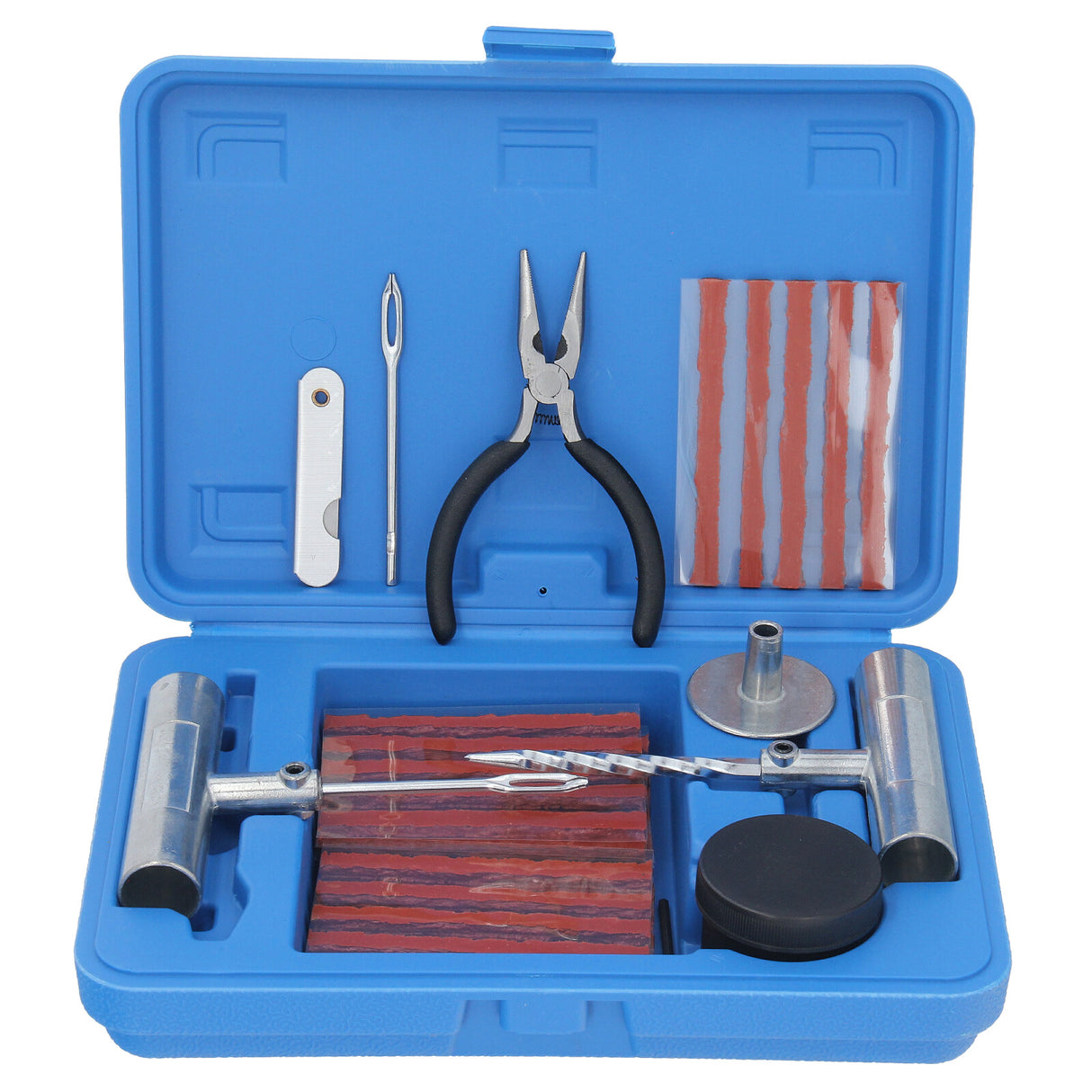 Kit di riparazione pneumatici Kit di riparazione pneumatici per auto con pinze 47 parti