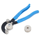 Pinza piegatubi, pinza piegatubi, rame, alluminio, tubo freno, tubo carburante da 4,75 a 10 mm