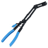 Pinza per fascette stringitubo a doppio snodo pinza angolata apertura 50 mm lunghezza 430 mm