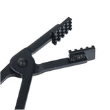 Pinza per fascette stringitubo a doppio snodo pinza angolata apertura 50 mm lunghezza 430 mm