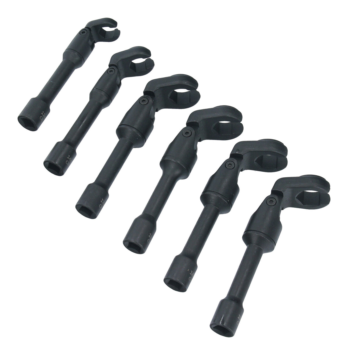 6 chiavi 3/8" 12-14-16-17-18-19 mm per iniettori diesel