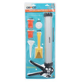 Pistola per giunti, pistola per malta, pistola per silicone, pressa per cartucce da 600 ml, siringa per malta