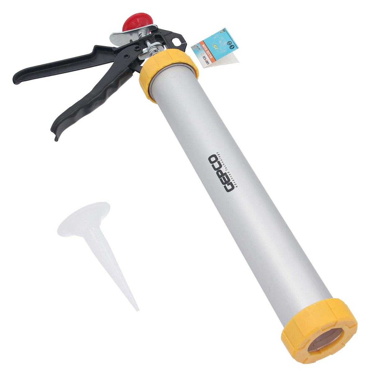 Pistola per giunti, pistola per malta, pistola per silicone, pressa per cartucce da 300+600 ml, siringa per malta