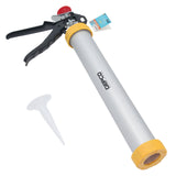 Pistola per giunti, pistola per malta, pistola per silicone, pressa per cartucce da 300+600 ml, siringa per malta