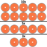 Disco diamantato per taglio piastrelle disco diamantato diametro 200 mm foro 25,4 mm