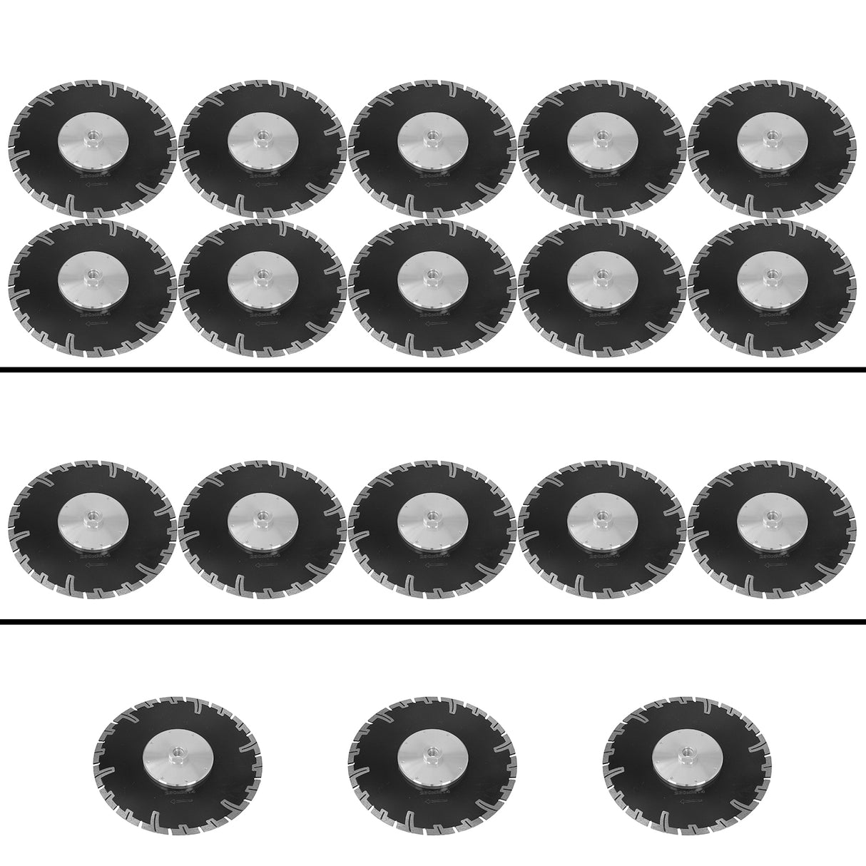 Disco diamantato da taglio 230 mm Disco diamantato da taglio con flangia M 14