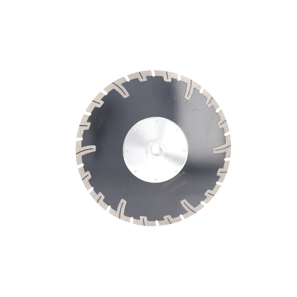 Disco diamantato da taglio 230 mm Disco diamantato da taglio con flangia M 14