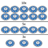 Disco diamantato da taglio 125mm flangia M14 per granito, calcestruzzo lavato, arenaria