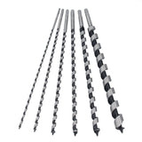 Set da 6 punte per legno, punte elicoidali, punte per coclea, diametro 6-25 mm, lunghezza 460 mm