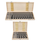 Set da 8 pezzi: punta per trapano a coclea, punta per trapano per legno, punta elicoidale, punta per trapano per travi 23/46 cm