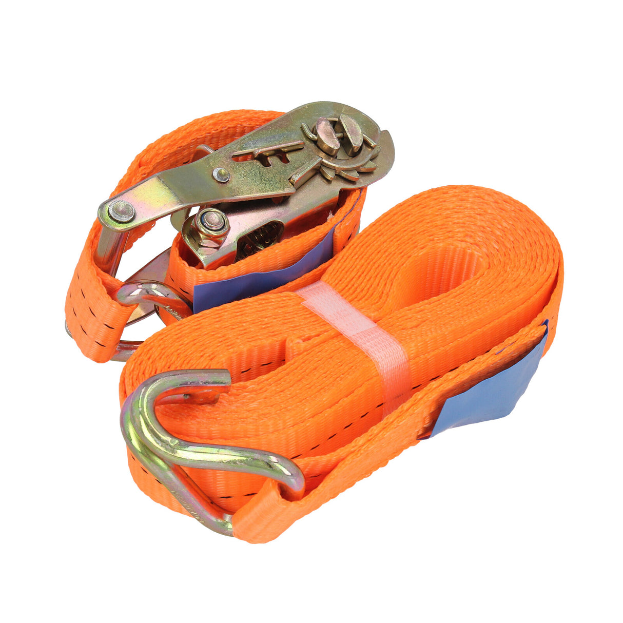 1 x cinghie di tensionamento con cricchetto e gancio 6m 2000kg TÜV GS cinghie a cricchetto 2 parti