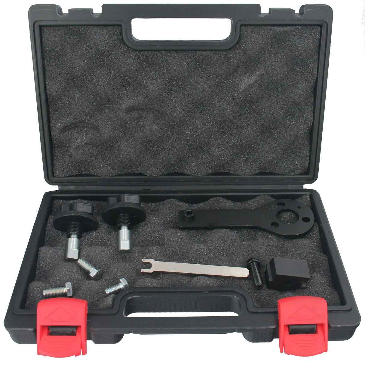 Attrezzo per la sostituzione della cinghia di distribuzione per Alfa Romeo Fiat 1.4 16V bloccabile