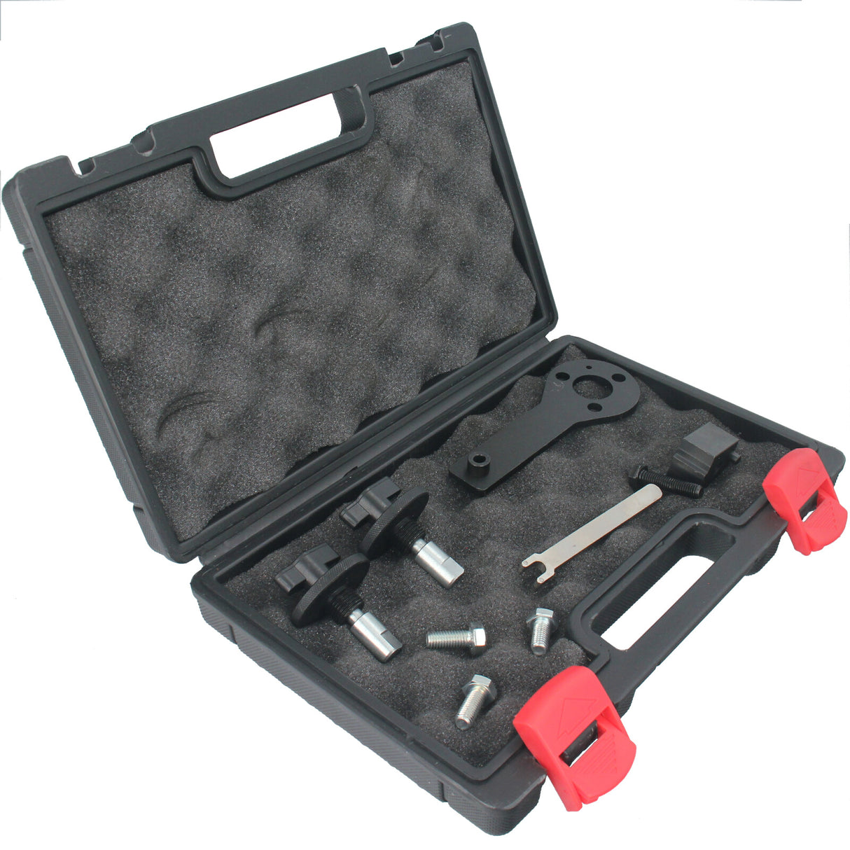 Attrezzo per la sostituzione della cinghia di distribuzione per Alfa Romeo Fiat 1.4 16V bloccabile