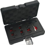 Set di profili speciali per servizio olio GEPCO da 3/8" per tappi di scarico olio in plastica, 9 pezzi per Ford