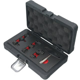 Set di profili speciali per servizio olio GEPCO da 3/8" per tappi di scarico olio in plastica, 9 pezzi per Ford