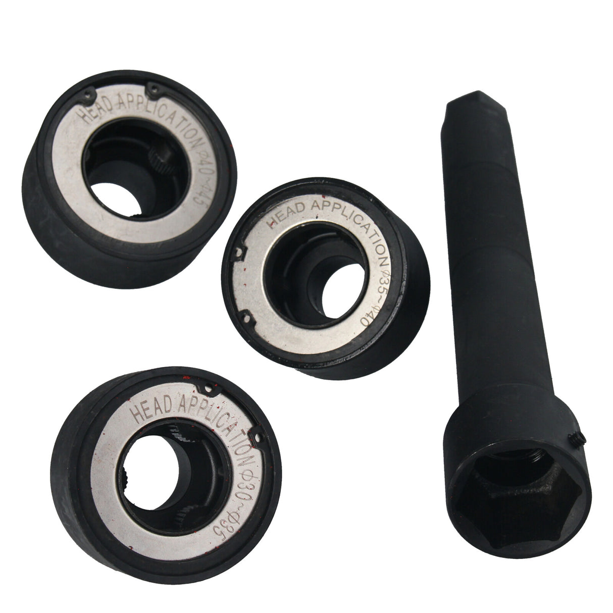 Estrattore per tiranti GEPCO da 30-45 mm, giunto sferico assiale, 4 pezzi.