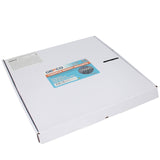 Montage von GEPCO Klebegewichten auf einer Alufelge im Reifenservice.