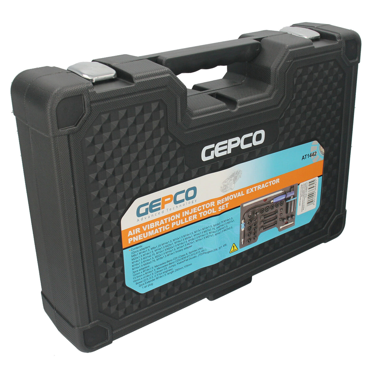 Pneumatischer Diesel Injektoren Auszieher Druckluft Einspritzdüsen 28-tlg. Satz