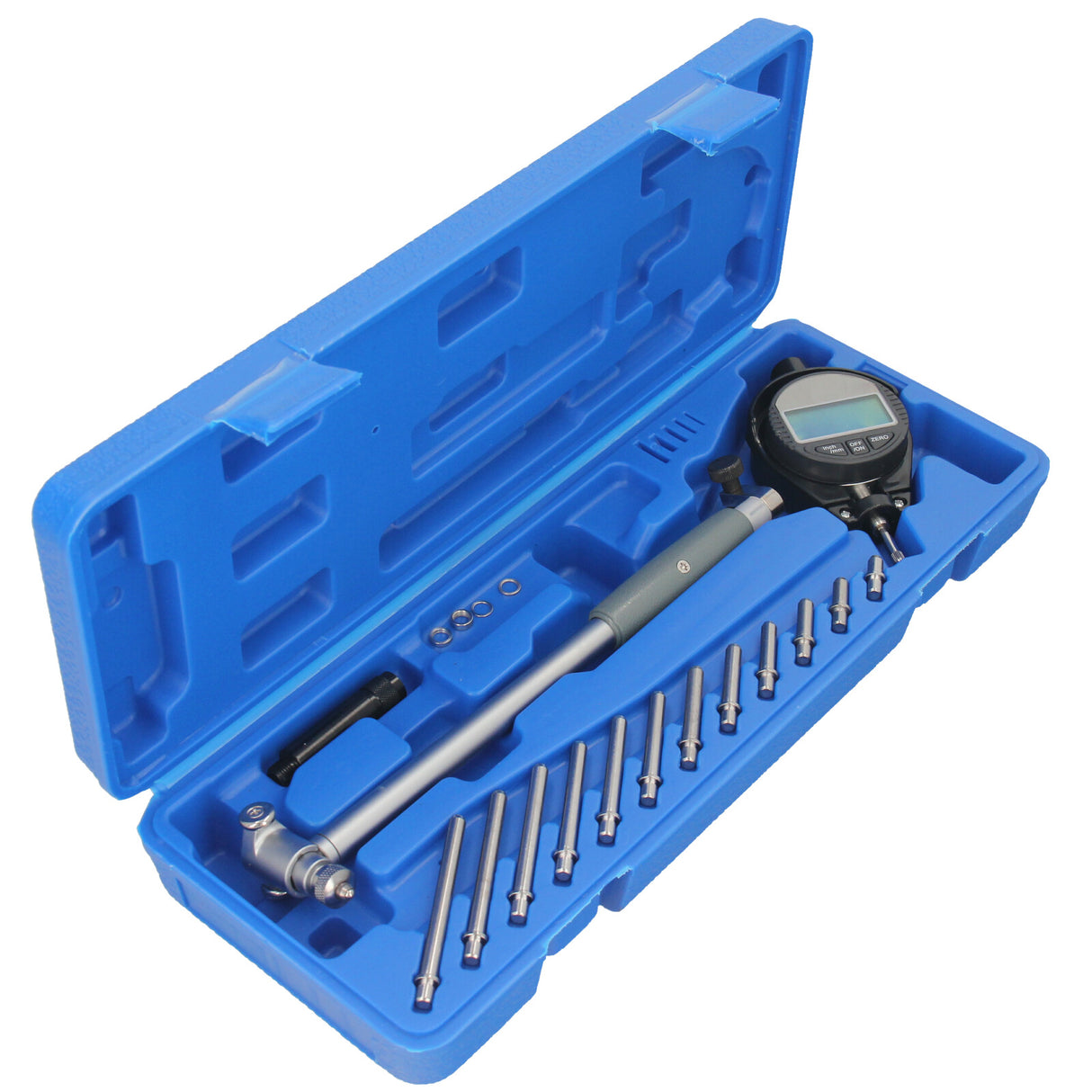 Digitale Innenmeßgerät 50-160mm Feinmessgerät Zylinder Messuhr Bohrungsmessgerät