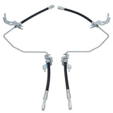 GEPCO 2x Tubo freno posteriore destro sinistro per Opel Astra GH Combo Meriva AB Zafira