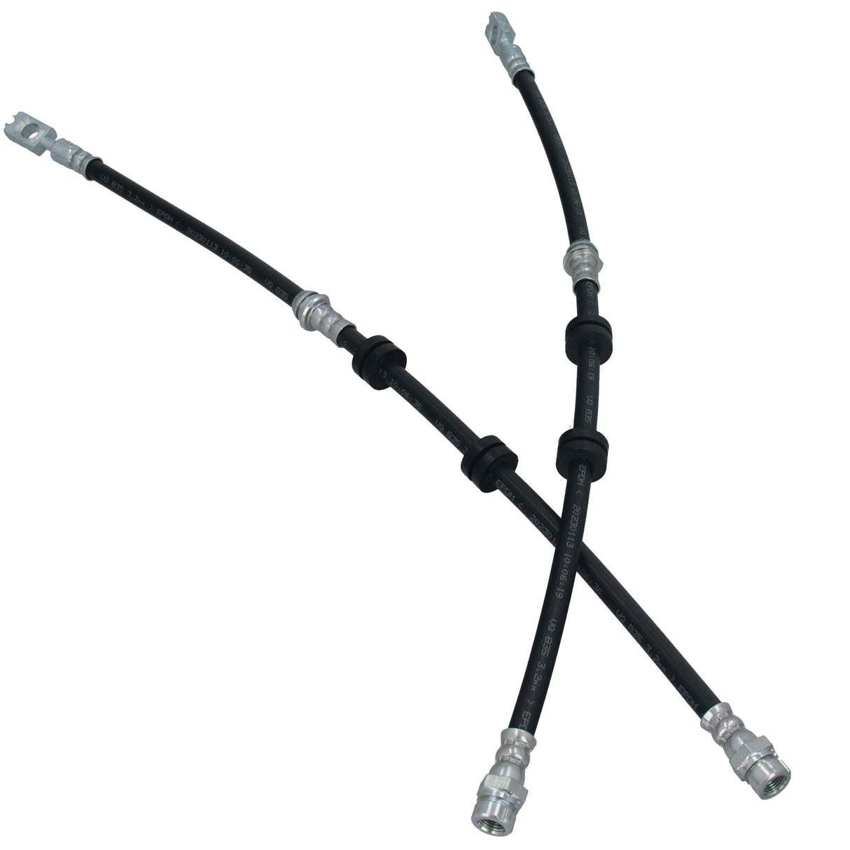 2x Bremsschlauch Bremsleitung Vorne für Seat Corodba Ibiza Skoda Fabia Roomster