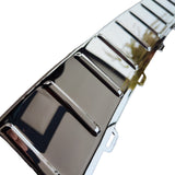 Blende Chromplatte glänzend Stoßstange Hinten für VW Touareg 7P5 7P6 2010-2018