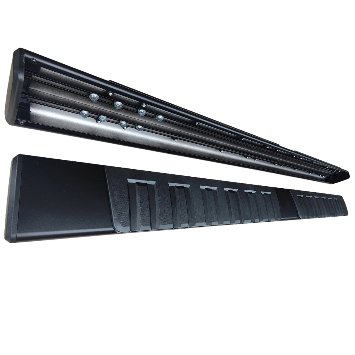 Trittbretter Aluminium Seitenbretter für Dodge Ram 1500 2009-2018 schwarz ALU