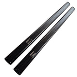 Trittbretter für Dodge Ram 1500 Pickup Quad Cab 2009-2017 2-tlg. Set 6" Schwarz