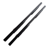 Trittbretter für Dodge Ram 1500 Pickup Quad Cab 2009-2017 2-tlg. Set 6" Schwarz