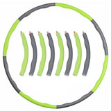 8 Teile Hula Hoop Fitness Reifen Schaumstoff Bauchtrainer Fitnesstraining