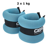 2x Knöchelgewichte Sandsäcke Set Handgelenkgewichte für Laufen 0,5 - 2kg