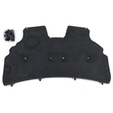 Tappetino isolante GEPCO per cofano, isolamento del vano motore con clip Compatibile con FORD FIESTA VI FIESTA VI VAN