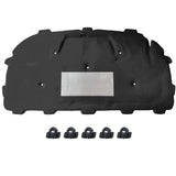 GEPCO Motorhaubendämmung Dämmmatte mit Clips für AUDI A4 B8 A5 8T 8T0863825H