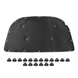 GEPCO Motorhaubendämmung Dämmmatte mit Clips für AUDI A6 C6 2004-2011 4F0863825