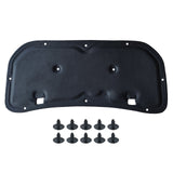 GEPCO Motorhaubendämmung Dämmmatte für MAZDA CX-3 DK 2015-2021 mit Clips