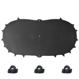 GEPCO Motorhaubendämmung Dämmmatte für VW TIGUAN 5N 2007-2016 mit Clips