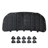 GEPCO Motorhaubendämmung Dämmmatte mit Clips für VW Touran 1T3 Caddy 2K 2C 10-15