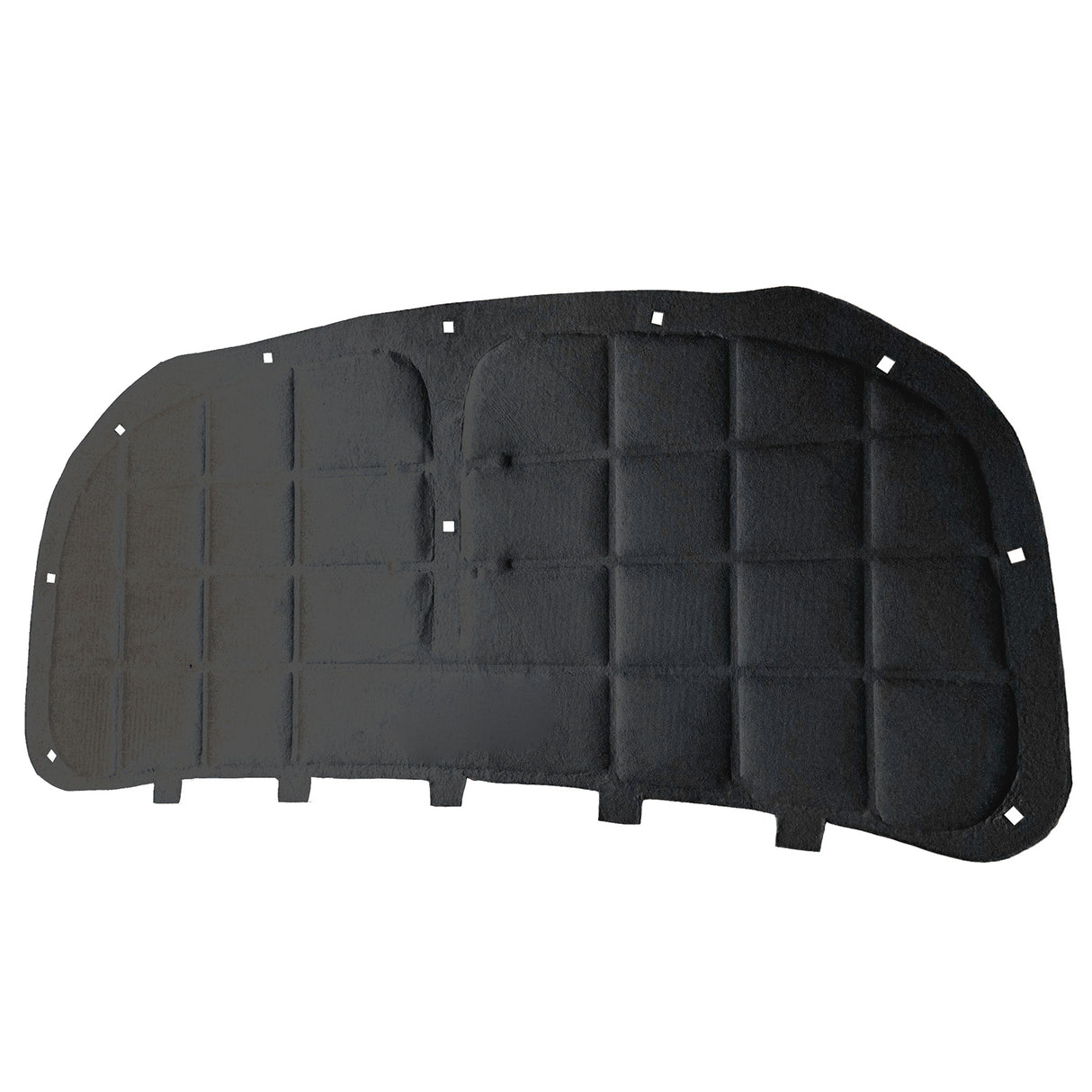 GEPCO Motorhaubendämmung Dämmmatte mit Clips für VW Touran 1T3 Caddy 2K 2C 10-15