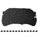 GEPCO Motorhaubendämmung Dämmmatte für VW GOLF IV 1997-2006 Bora 1998-2005 Clips