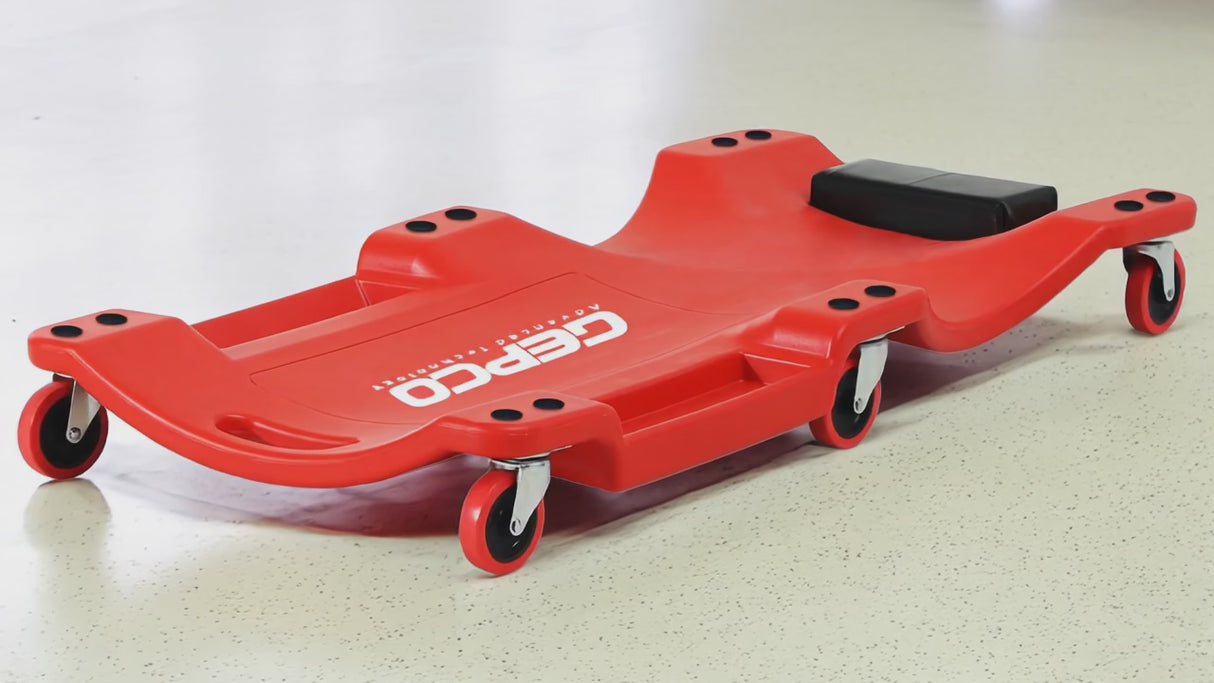 Letto da officina Tavolo da officina con ruote Letto da assemblaggio per auto Letto da officina con lunghezza 100 cm